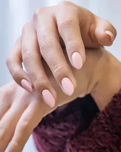 Morgan Taylor Once Upon A Mani - Light Pink Creme, Professional Lacquer, Vibrant, Chip-Resistant, Fast-Drying, Long-Lasting, High-Shine, Perfect for Manicures & Pedicure, 15mL.