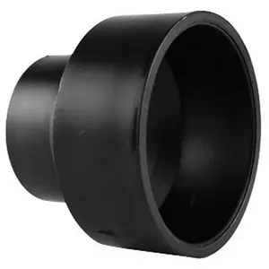 Charlotte  Pipe 4 x 2 in. Dia. Hub To Hub ABS Coupling