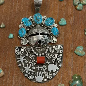 Alex Sanchez maiden Multistone Native Pendant