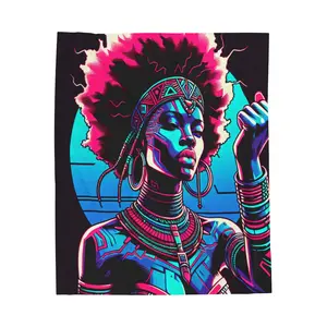 Electric Essence- Plush Blanket