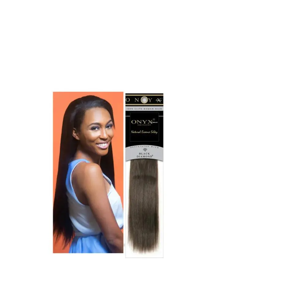 Female Black Diamond Onyx Essence 16-Inch Wig - 100% Human Hair, Silky Texture, Straight Cut, Natural Look for Everyday Use
