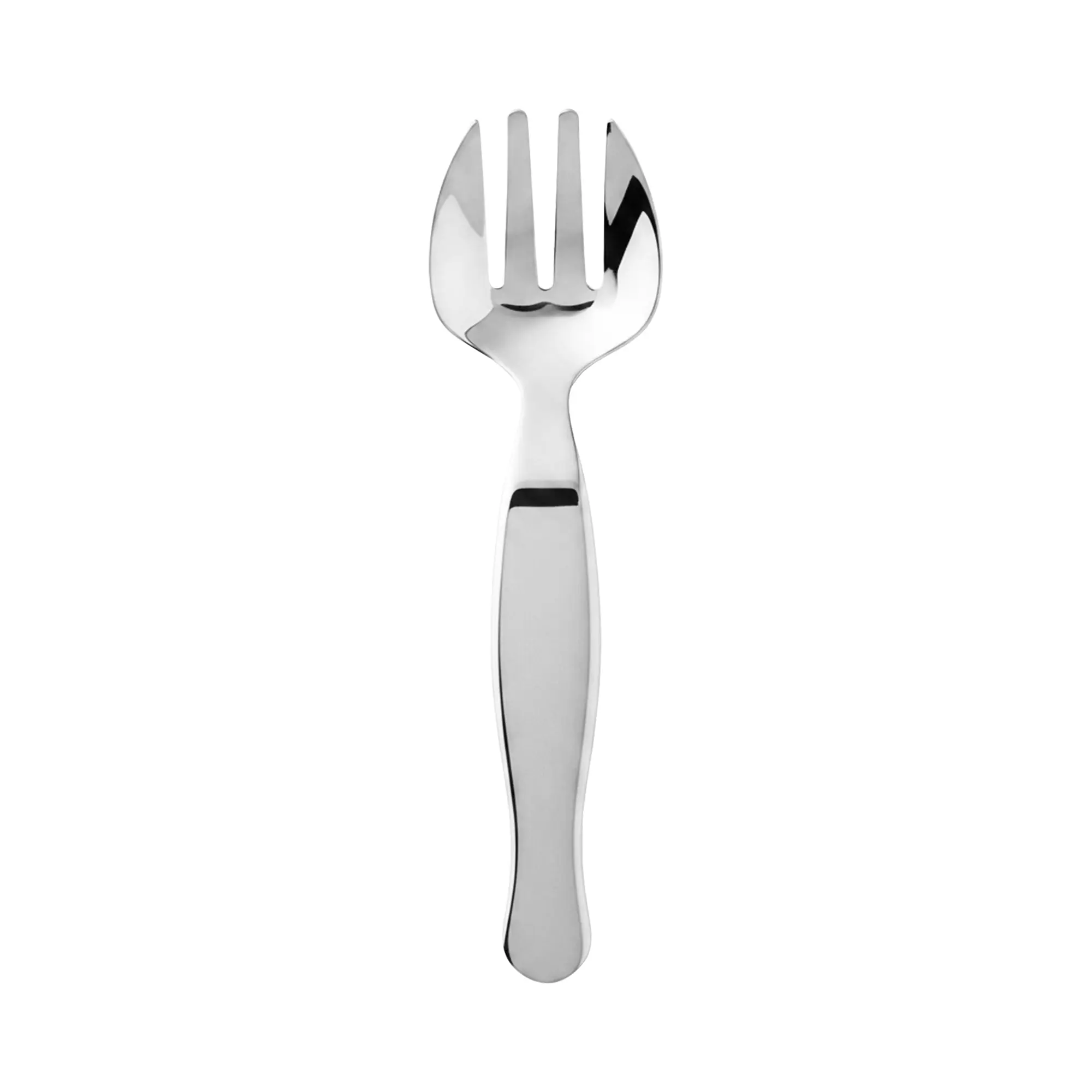 Silver Disposable Plastic Serving Forks