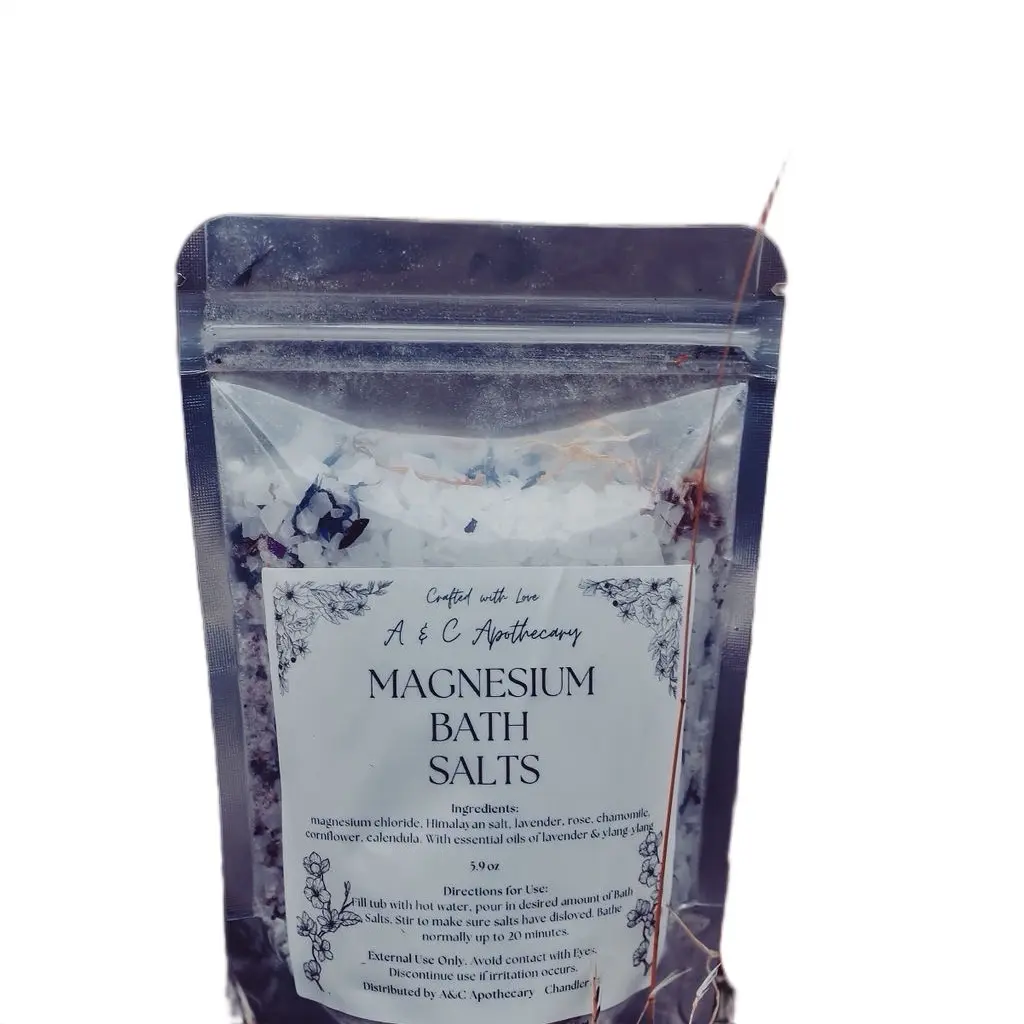 Magnesium Chloride & Pink Himalayan Bath Salts Magnesium Chloride & Pink Himalayan Bath Salts