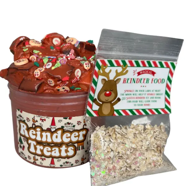 Reindeer Treats Slime Kit for Christmas