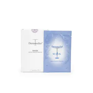 Dermaroller, Silk Face Masks Intensive Hyaluronic Acid Moisturizer with Matriyxl 3000 Tocopherol Boost Collagen Hydrate Dry Skin Reduce Fine Lines Wrinkles SingleUse Masks (Pack, 10.00)