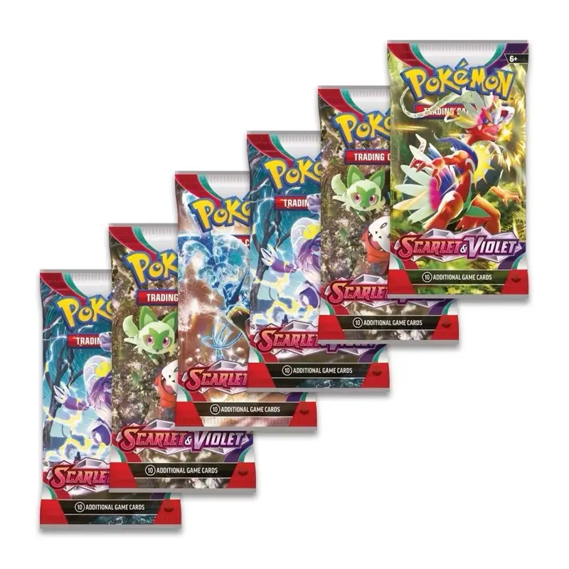 Pokemon Scarlet & Violet Base Set Booster Packs (LIVE RIP)