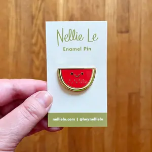 Watermelon Enamel Pin