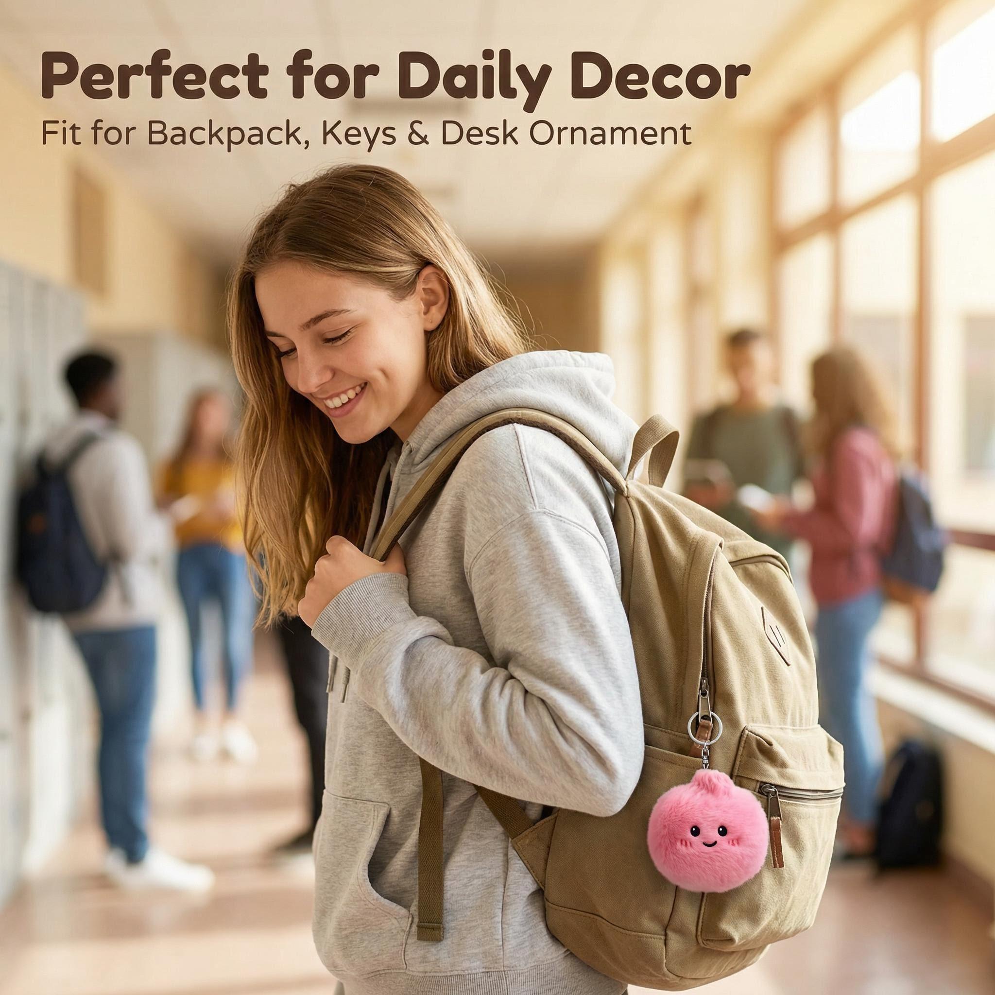 Mystery Squishy Steamed Bun Fidget Toy Cute Plush Blind Box