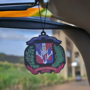 Dominican Escudo Car Air Fresheners