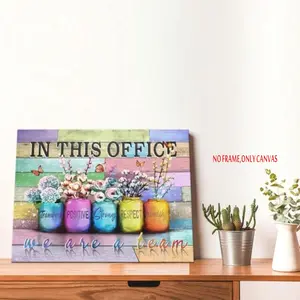 1pc/Inspirational Wall Art for Office Spaces Office Decor for Women Motivational Office Decor Teamwork Quotes Wall Art Office Decor, Frameless