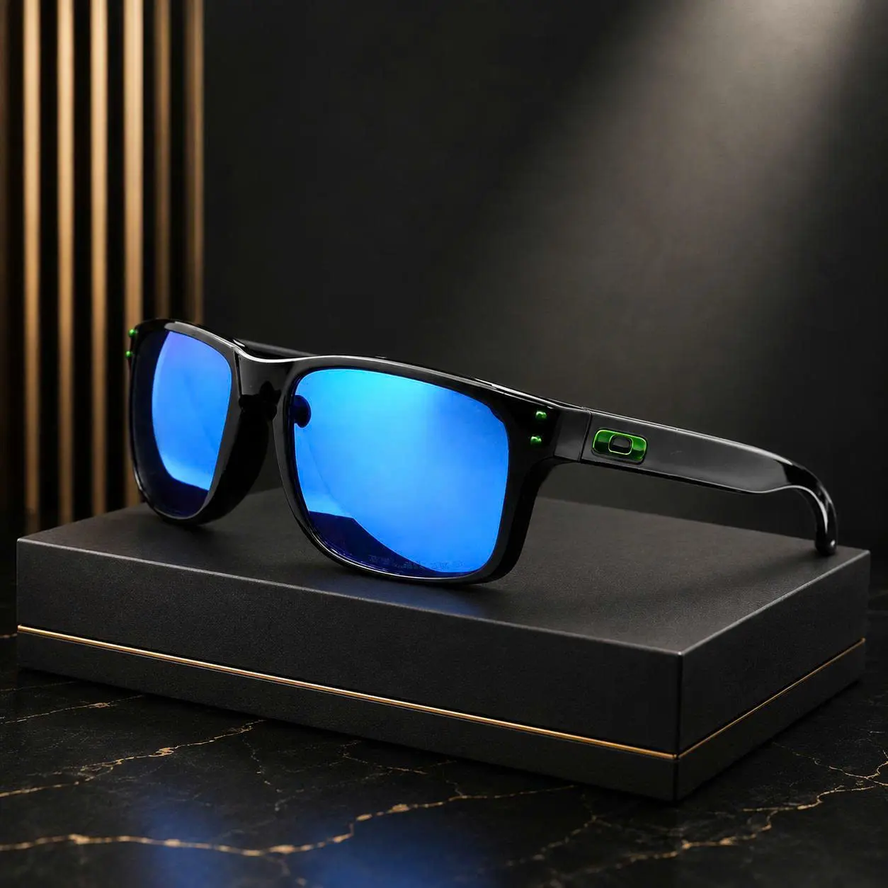 SUPKLEY Lightweight Polarized Square Sunglasses for Men, UV400 Protection, Glare Reduction, Stylish Outdoor Eyewear for Fishing, Hiking & Travel