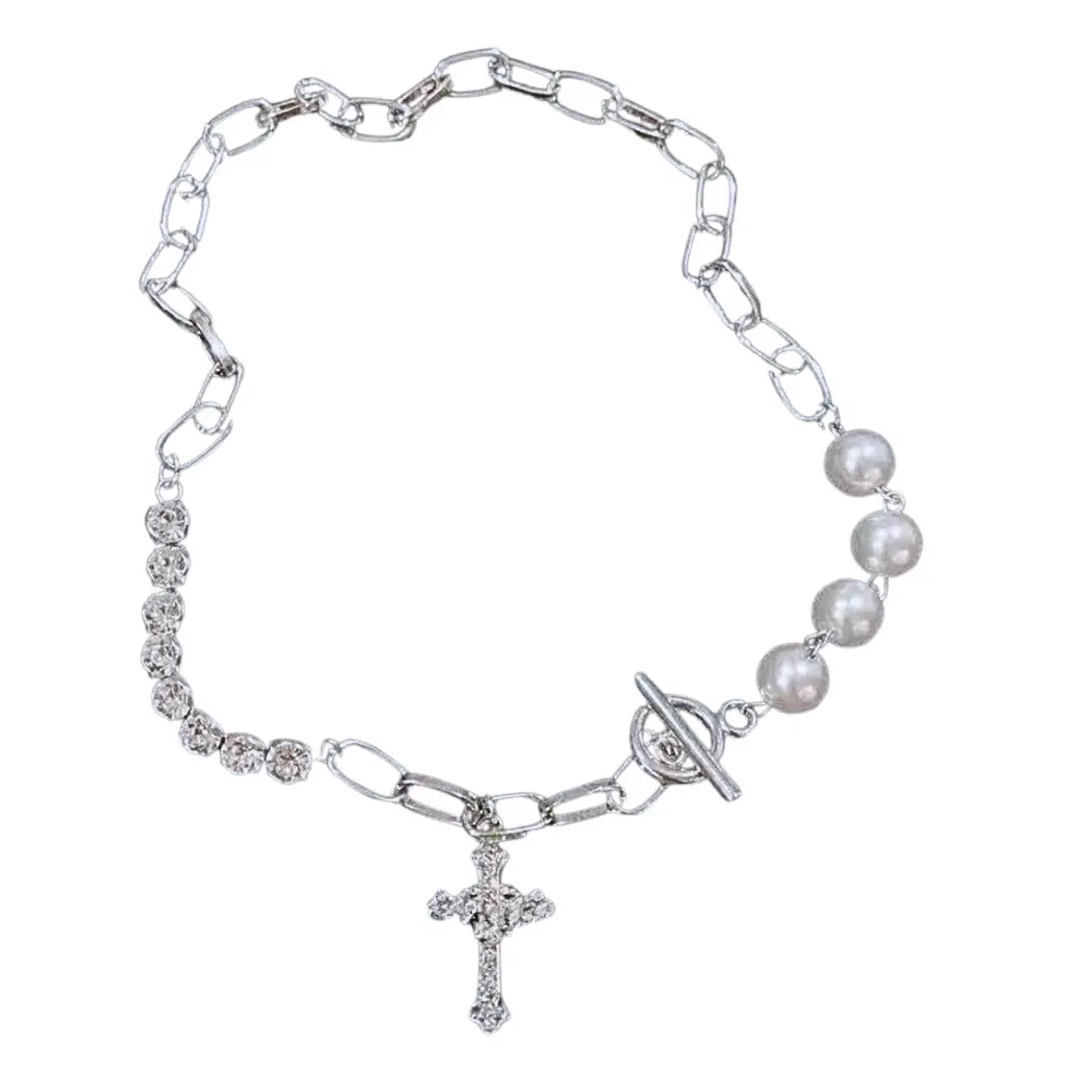 Cross locket x necklace