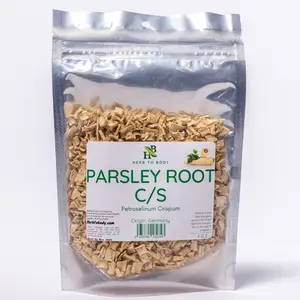 Herb To Body Parsley Root C/S | Cut & Sifted | Petroselinum Crispum | Wildcrafted | 4oz