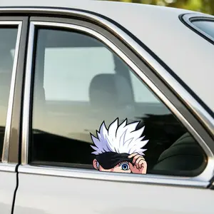 Anime GOJO Car Sticker Decals Cartoon Car Sticker Waterproof Car Decals 4.5inch size