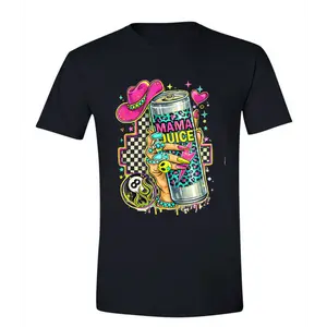Checkered Mama Juice Graphic Tshirt