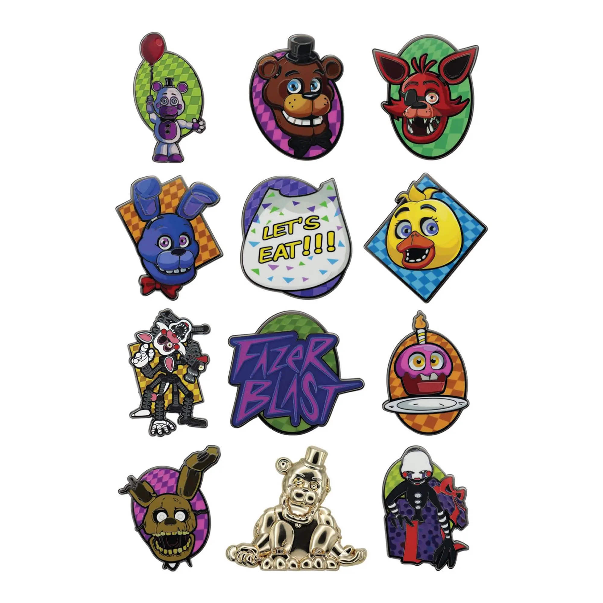 Five Nights At Freddy's Mystery Enamel Pin | One Random