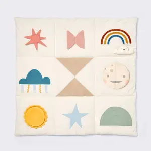Geometric Interactive Playmat - Cloud Island