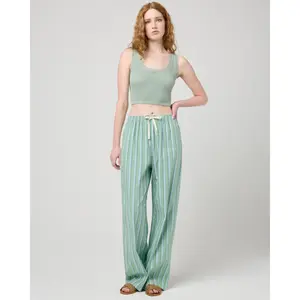 Villa Poplin Stripe Pant