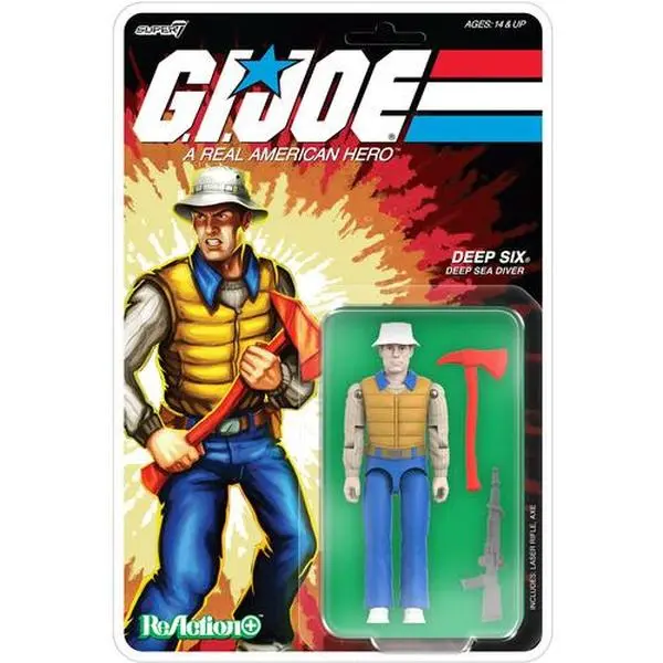 G.I. Joe - ReAction+ Wv9 - Deep Six (Comic)  [COLLECTIBLES] Action figurine/statue, Collectible