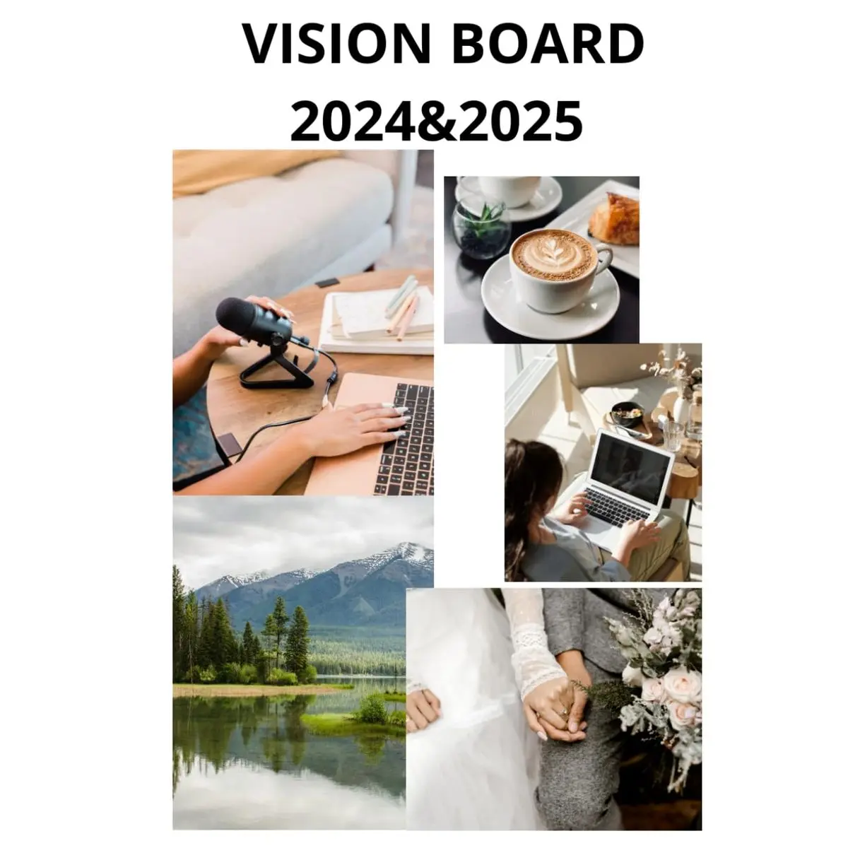 VISION BOARD 2024&2025: LAUNCHPAD FOR 2025 (VISION BOARD 2024 & LAUNCHPAD FOR 2025[ DREAMLIFE]) Paperback – Large Print, June 5, 2024