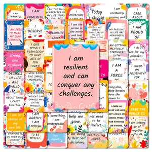 A Collection of 56 Short Motivational Stickers for The Workplace, Suitable for Scrapbooks, Diaries, Laptops, Water Bottles, Cars, and Other Faith-based Designs—gifts with Positive Messages, Universal Car Sticker