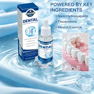 CORACODE Tooth Armor Liquid Drops, Nano Hydroxyapatite Tooth Drops for Enamel Care, Sensitive Teeth Relief Drops, Teeth Strengthening Oral Care for Fresh Breath and Daily Use