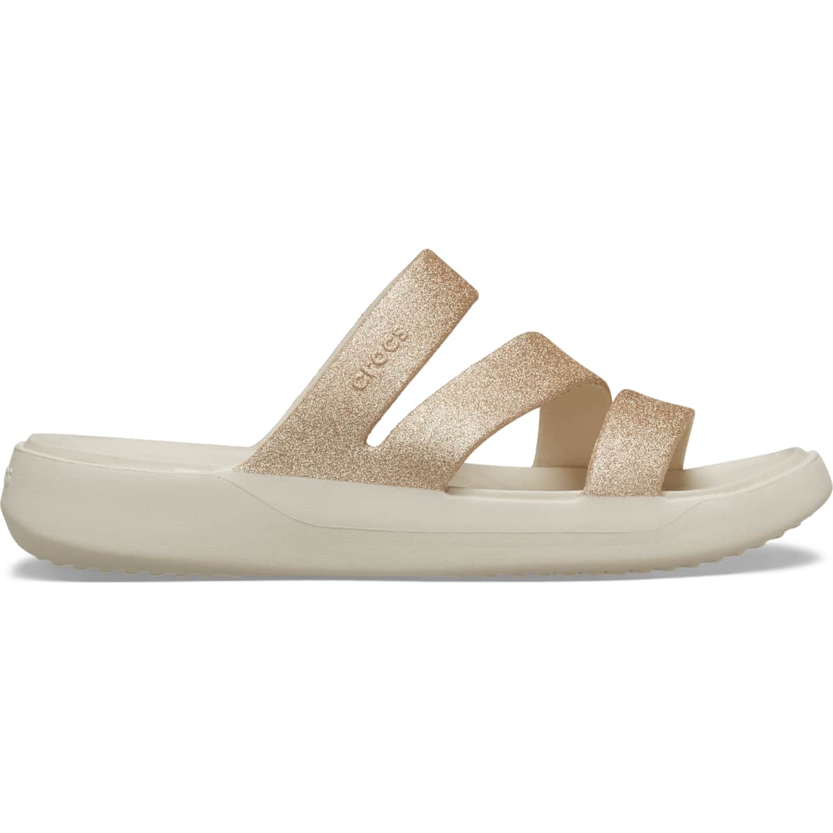 Crocs Women's Getaway Glitter Strappy Summer Sandals