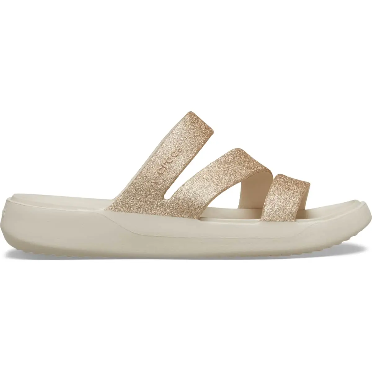 Crocs Women's Getaway Glitter Strappy Summer Sandals