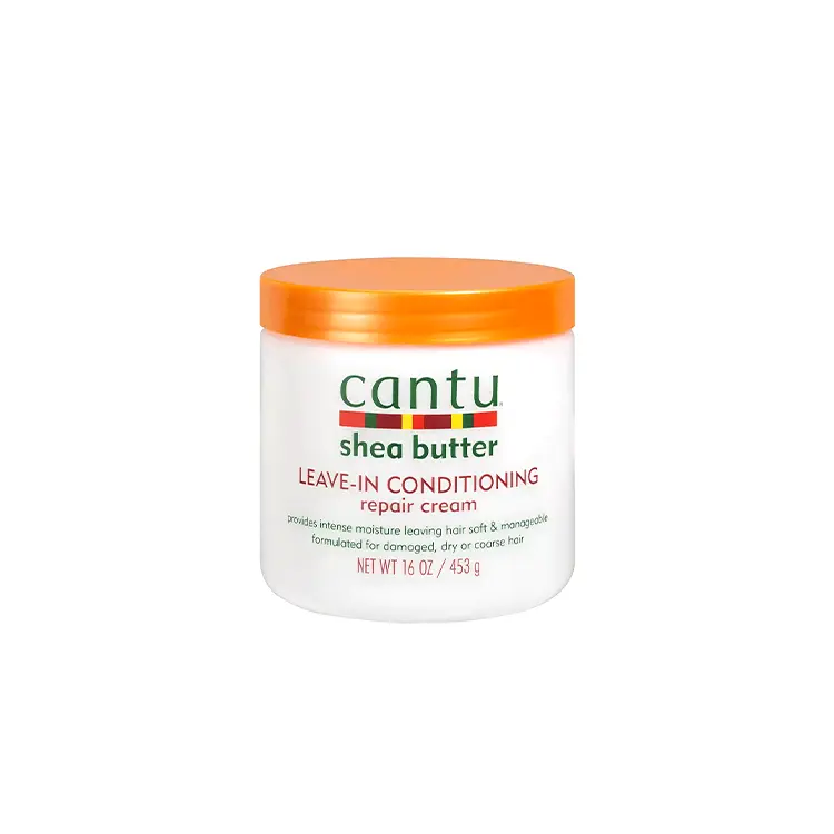 Cantu Shea Butter Unisex Leave-In Conditioner Repair Cream - 16 oz Hydrating Haircare Moisturizer, Antifrizz, Balm-Based, Gel-Free Daily Treatment for Dry Hair, Hydrate, Damaged Hair, Textured, Frizz Control, 16Oz, Protects Against Split Ends And Frizz