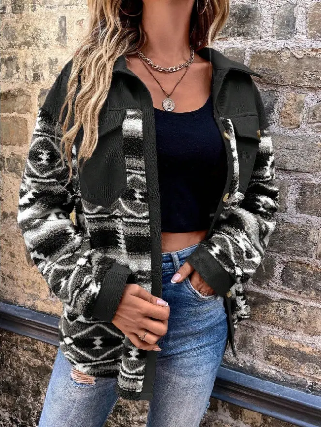 Western Aztec Light Jacket