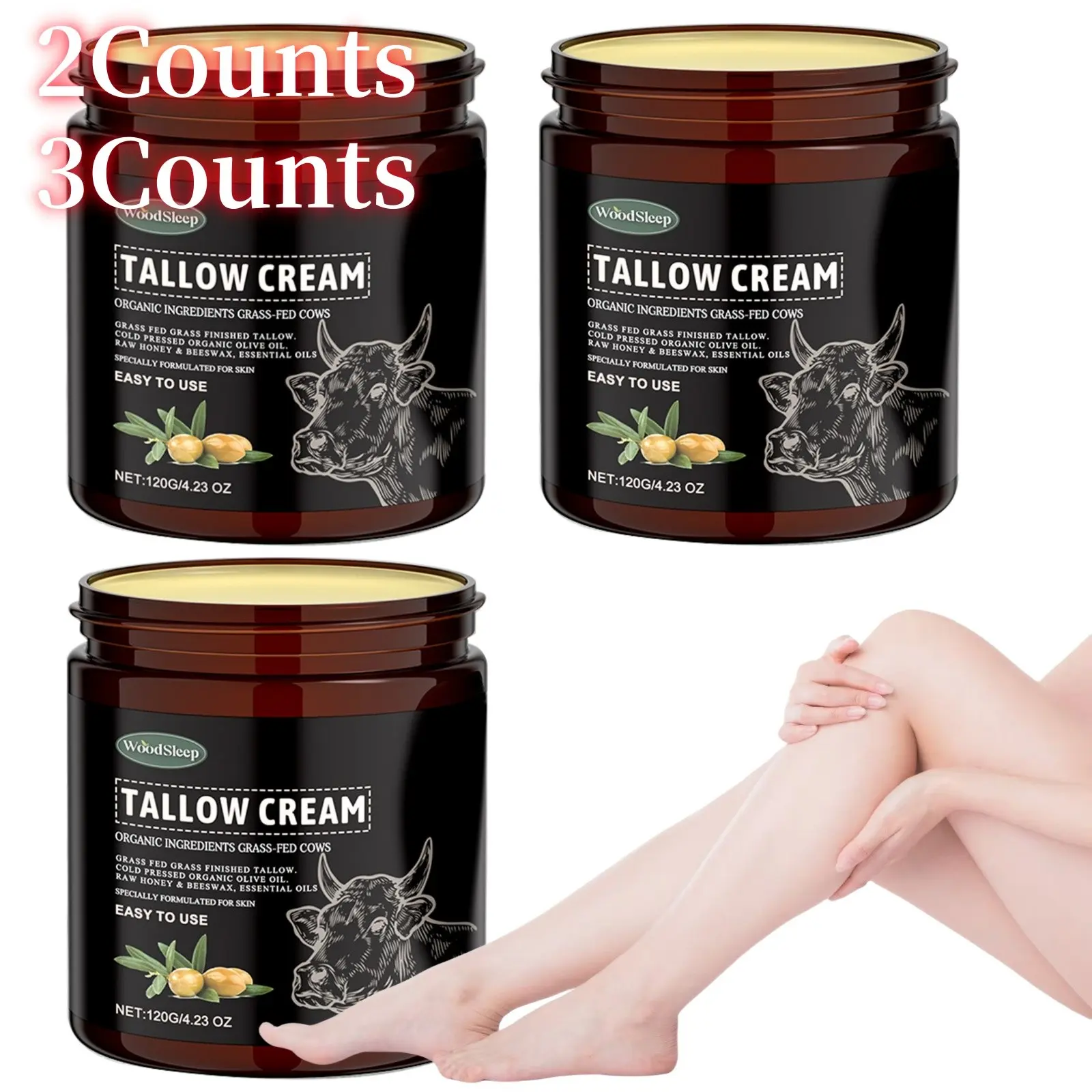 Moisturizing Lightweight Beef Tallow & Honey Balm for Face, Whipped Beef Tallow Deeply Moisturizing Moisturizer for Face & Body, Hydrating Body Blend, Hand Restore Cream, Hydrating Body Creams, Moisture Balance, Hydrate Moisturizing