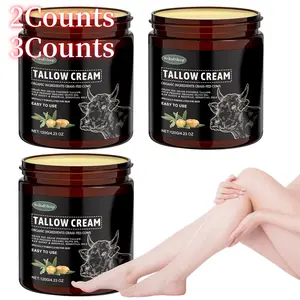 Moisturizing Lightweight Beef Tallow & Honey Balm for Face, Whipped Beef Tallow Moisturizer for Face & Body, Hydrating Body Blend, Hand Restore Cream, Moisture Balance