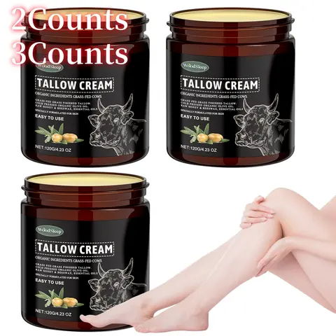 Moisturizing Lightweight Beef Tallow & Honey Balm for Face, Whipped Beef Tallow Deeply Moisturizing Moisturizer for Face & Body, Hydrating Body Blend, Hand Restore Cream, Hydrating Body Creams, Moisture Balance, Hydrate Moisturizing