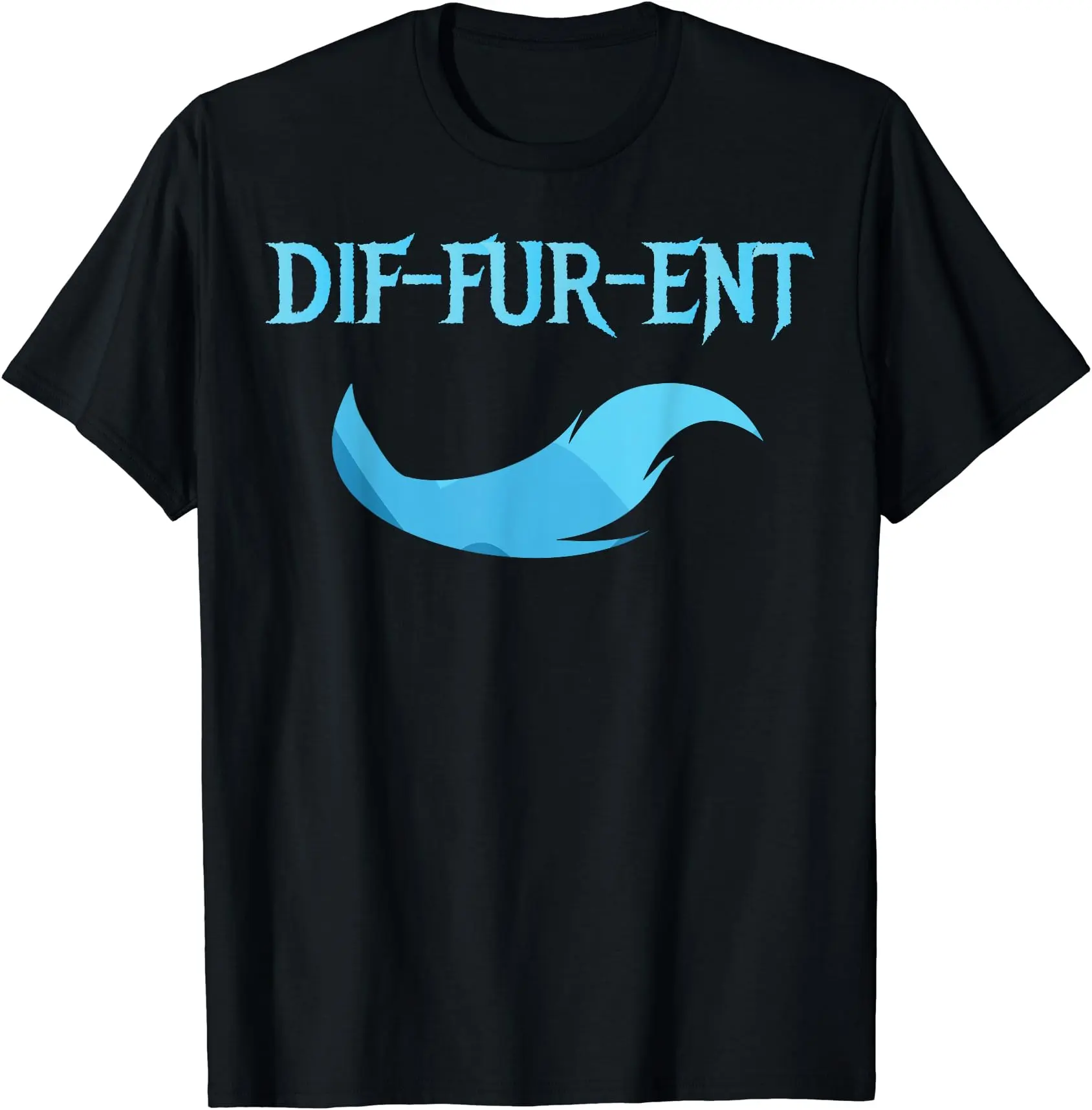 Diffurent Furry Fandom Furries Fan Designs Men Women T-Shirt