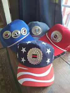 Western Concho Trucker Hats