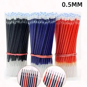 20pcs 0.5mm Gel Pen Refills with Fine Point in Classic, Replaceable Ink Cartridges for Office School Supplies, Office Stationery Supplies