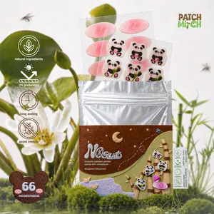 NOsquito Mosquito Repellent Patch (66 pcs) | Cut Bug Repellent Sticker | Face-Safe | UV Protection | Kids & Adults