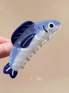 1pc Quirky Animal Design Acrylic Claw Hair Clip Accessory, Fun Hair Clips Casual Summer Hair Clips Hair Jaw Clip Hair Clamps Hair Clutch Hair Catcher Clip