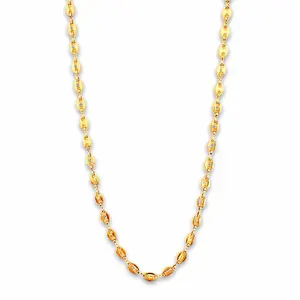 Roman 5mm Oval G Link Chain Necklace
