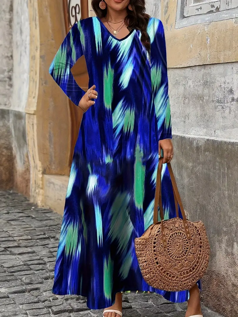 Blue and dark blue tie and dye dress - TikTok Shop Blue and dark blue tie and dye dress - TikTok Shop