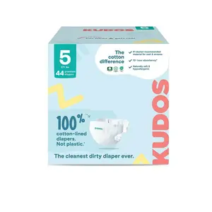 Kudos Chlorine Free Cotton-Lined Disposable Diapers Kudos Chlorine Free Cotton-Lined Disposable Diapers