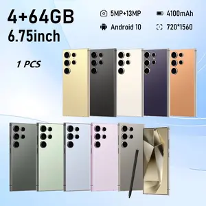 Octa-Core Smartphone, 6.75-Inch HD Screen, 4+64GB Memory, 13mp Ai Dual Camera, 4100mah Battery, Android 10.0, 4g Dual Sim, Ideal for Students and Seniors