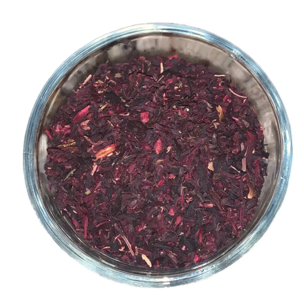 Organic Hibiscus Petals | Natural & Herbal Tea | Edible, food grade | Edible Flowers |  Flavor Sweet | Floral Beverage Taffy