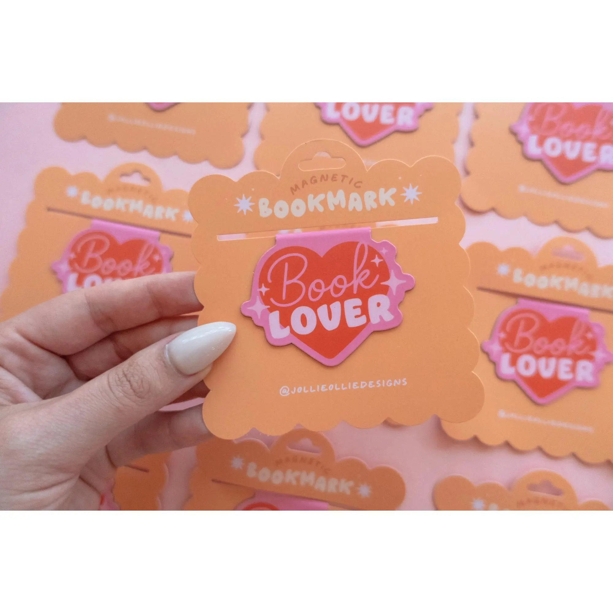 Book Lover Magnetic Bookmark