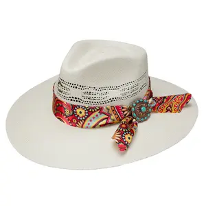 Charlie 1 Horse Chisos Natural Western Fashion Straw Hat CSCHIS-3436