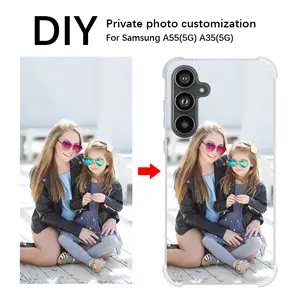 US-CASE - DIY For Samsung Galaxy A55 A35 A06 A16 A36 A56 FE Private picture customization Silicone Advanced Cell Phone Protective Cover
