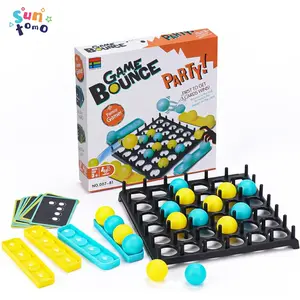 Suntomo Bounce Ball Game Family Party Games - Jumping Connect Ball Board Games Bounce Off Game, Christmas Party Favors Birthday Gift, Funny Ball Tabletop Game Toys for Adults and Kids