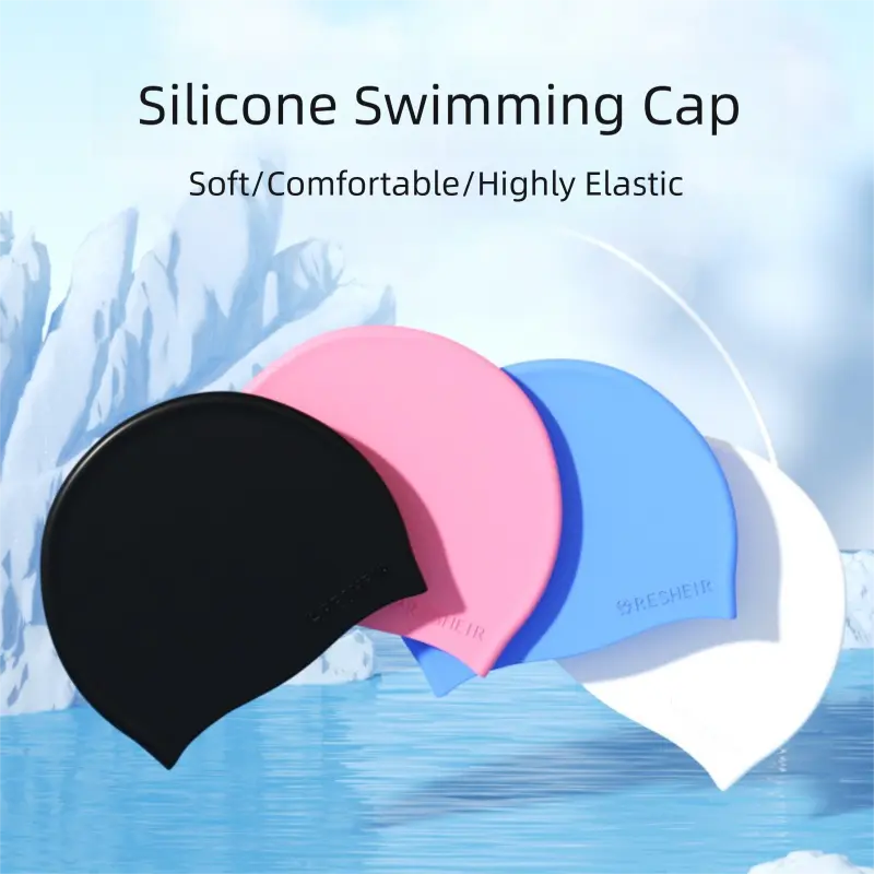 【Two for $9.9】Women's adult dreadlock swim cap, latex-free, extra large, suitable for thick braids, locks and curly hair, perfect for swimming, Swim Cap For Braids, Swim Bonnet