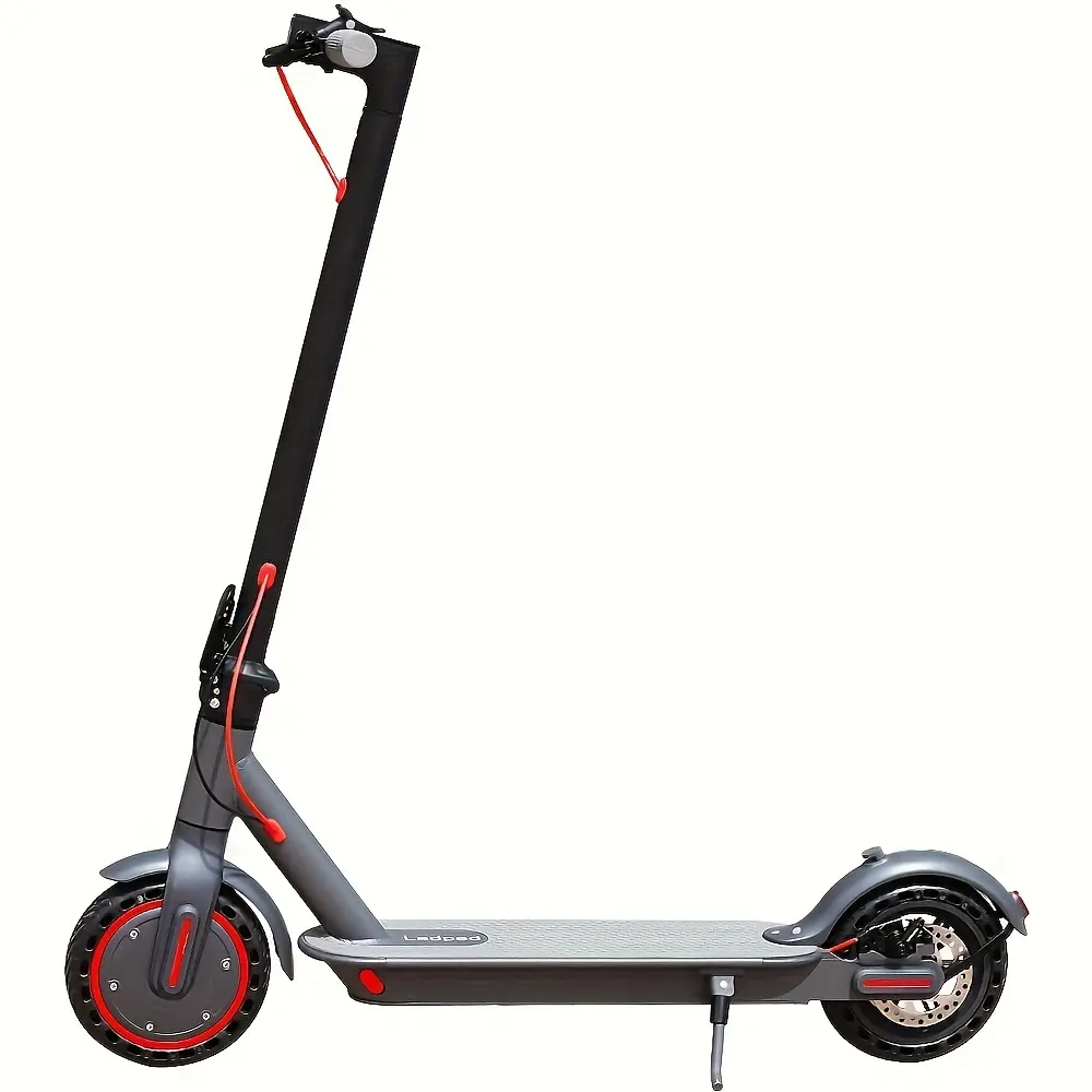 LADPED LP80 High-Speed Foldable Electric Scooter for Adults - 50/60Hz 350W Motor, 3 Speed Modes, Easy Folding Design, Portable And Lightweight, Includes 36V 10.5AH Battery, 42V/2A Charger
