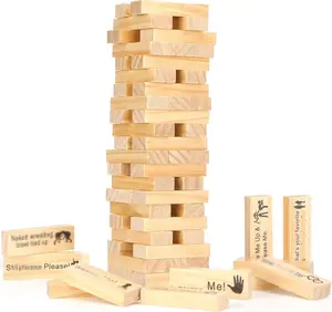 Spring Picks Stacking-tower game,Gift forFriend,Best Game for Party.Date Night&Valentine'sDay must-haves.Valentines gift for bf&gf Ideal Gift Gatherings
